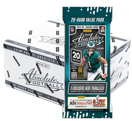 PANINI 2024 Absolute Football NFL Fat Pack (20 Cards)