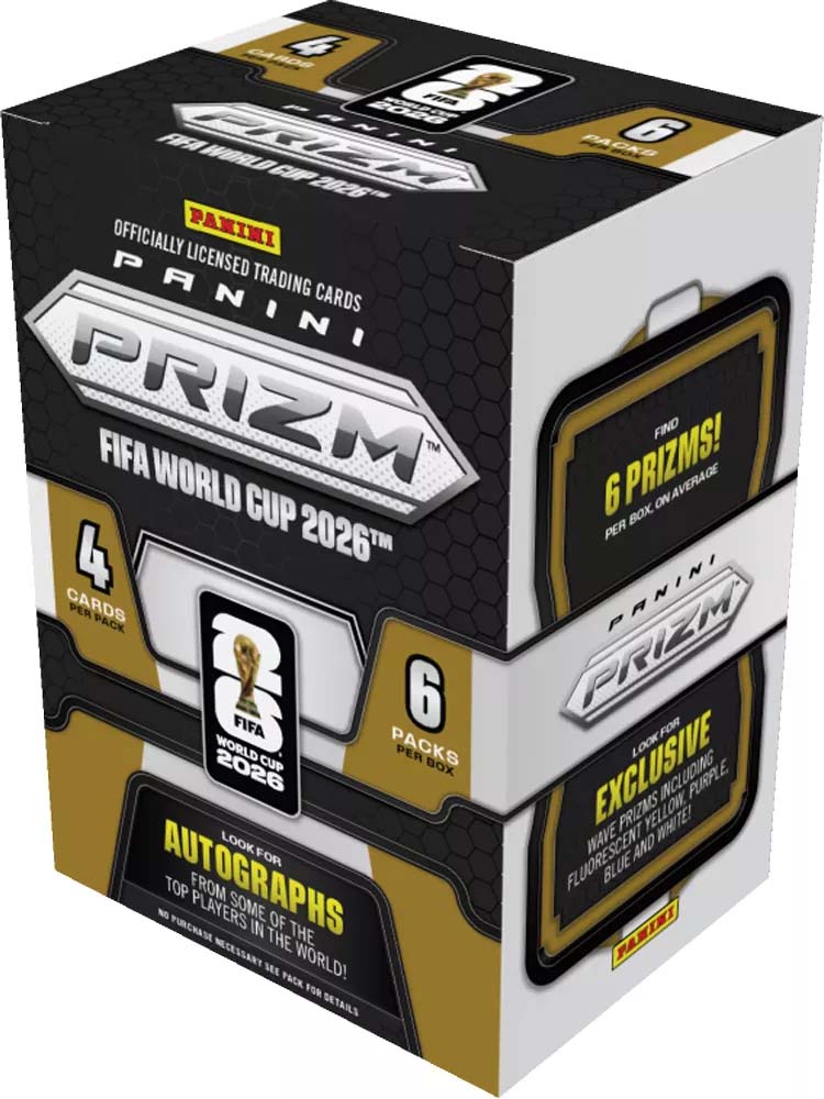 Panini Prizm World Cup Soccer 2026 Blaster Box