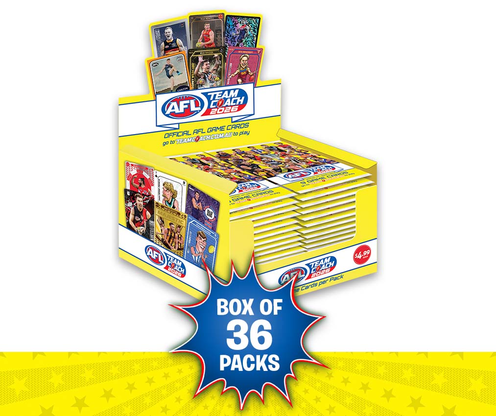 AFL: Team Coach 2026 Booster Box (36 Packs)