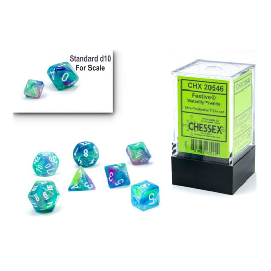 CHX 20546 Festive Mini Waterlily/White 7-Die Set