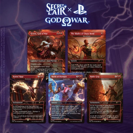 Magic: The Gathering - Secret Lair x God of War: Greek