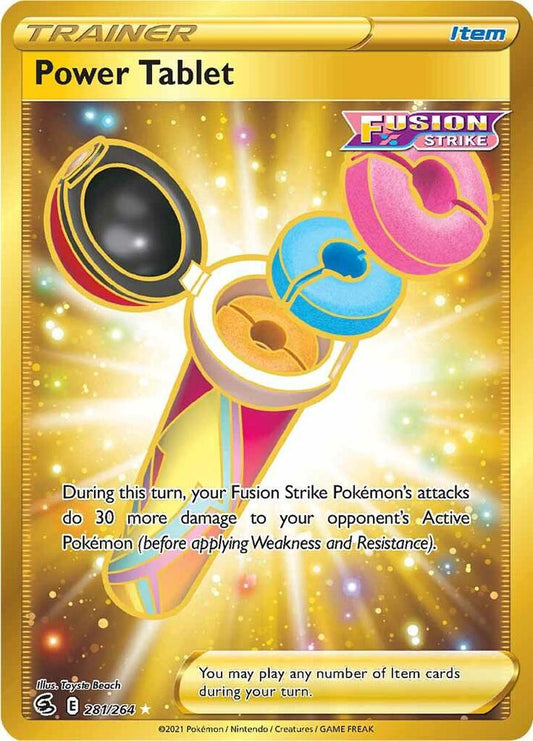 Pokemon TCG: Power Tablet (Secret) - 281/264 Fusion Strike (SWSH08)