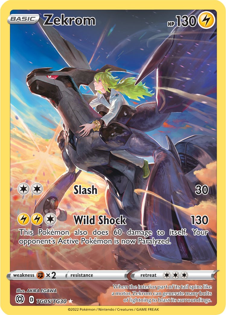 Pokemon TCG: Zekrom [SWSH09:TG