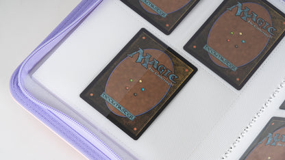 HBT Collectables: Premium 4 Pocket Binder (Pink/Purple) - PREORDER