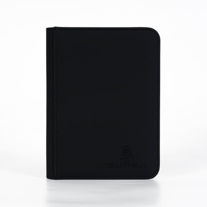 HBT Collectables: Premium 4 Pocket Binder (Black/White) - PREORDER