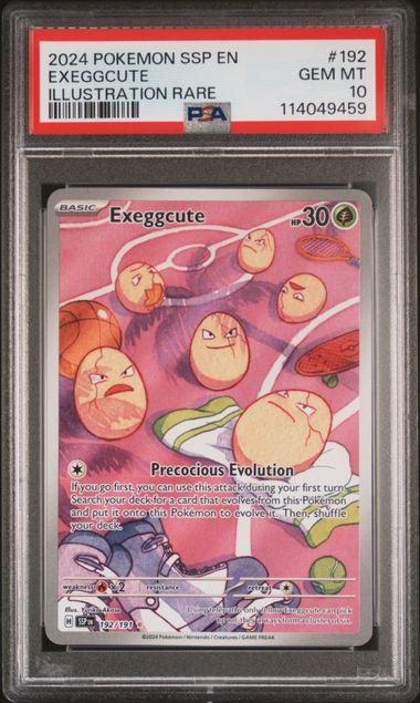 Pokemon TCG: Exeggcute 192/191 - Surging Sparks [PSA 10]