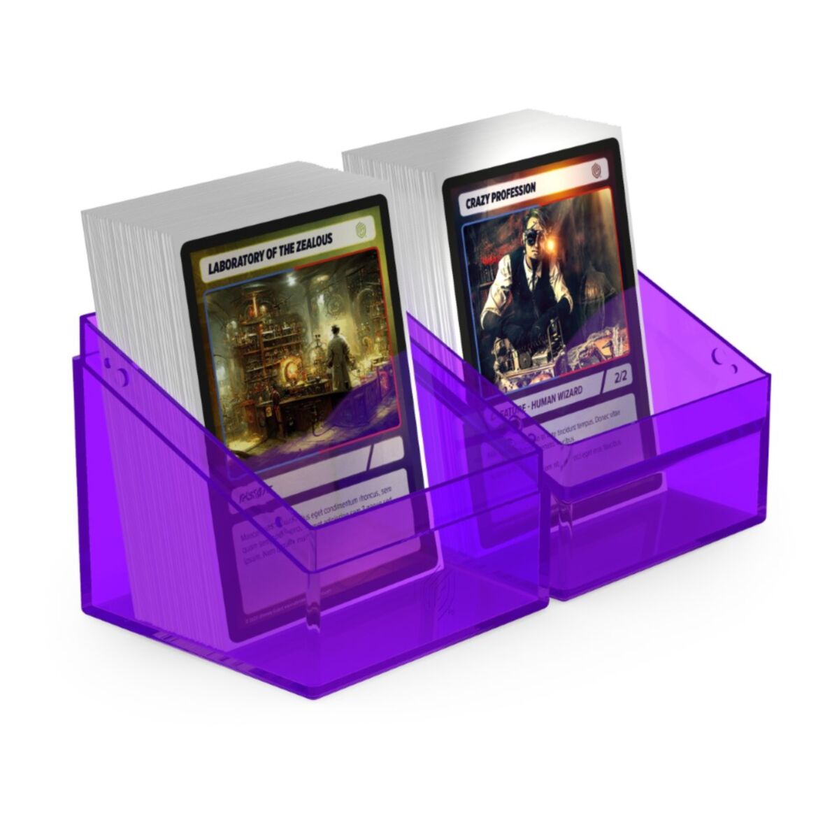 Ultimate Guard: Deck Box – Boulder 100+ – Clear: Amethyst