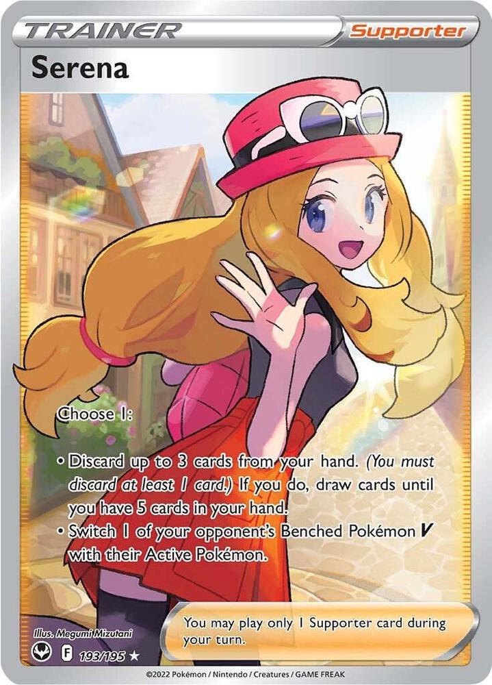 Pokemon TCG Single: Serena - Silver Tempest (1893/195)