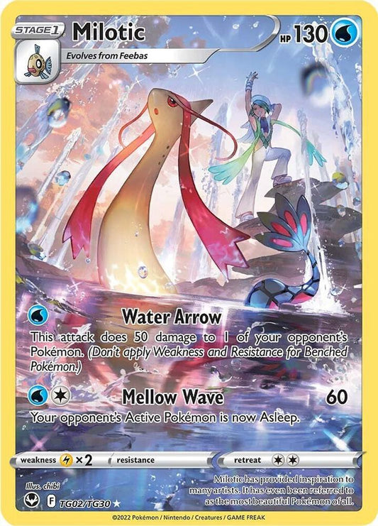 Pokemon TCG Single: Milotic - Silver Tempest Trainer Gallery (TG02)