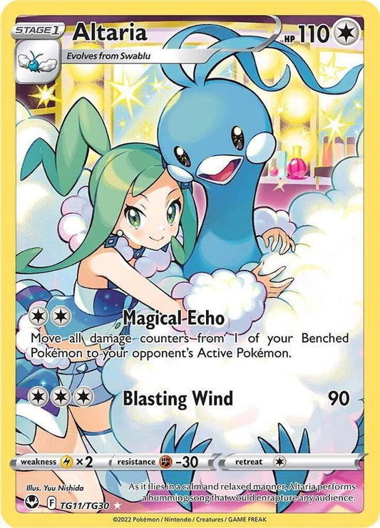 Pokemon TCG Single: Altaria - Silver Tempest Trainer Gallery (TG11)