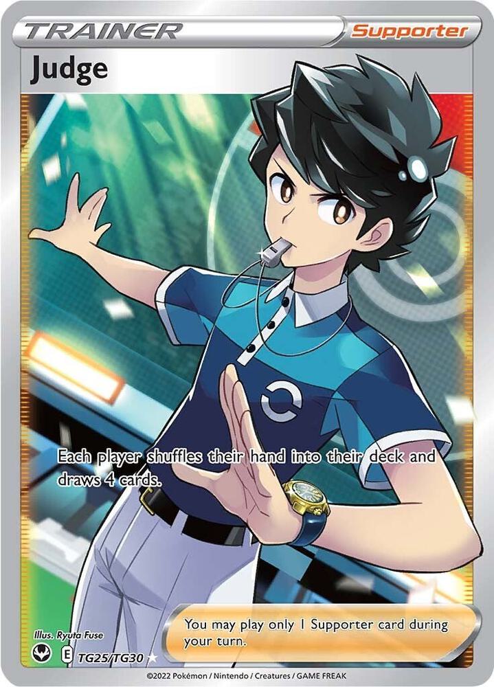 Pokemon TCG Single: Judge - Silver Tempest Trainer Gallery (TG25)