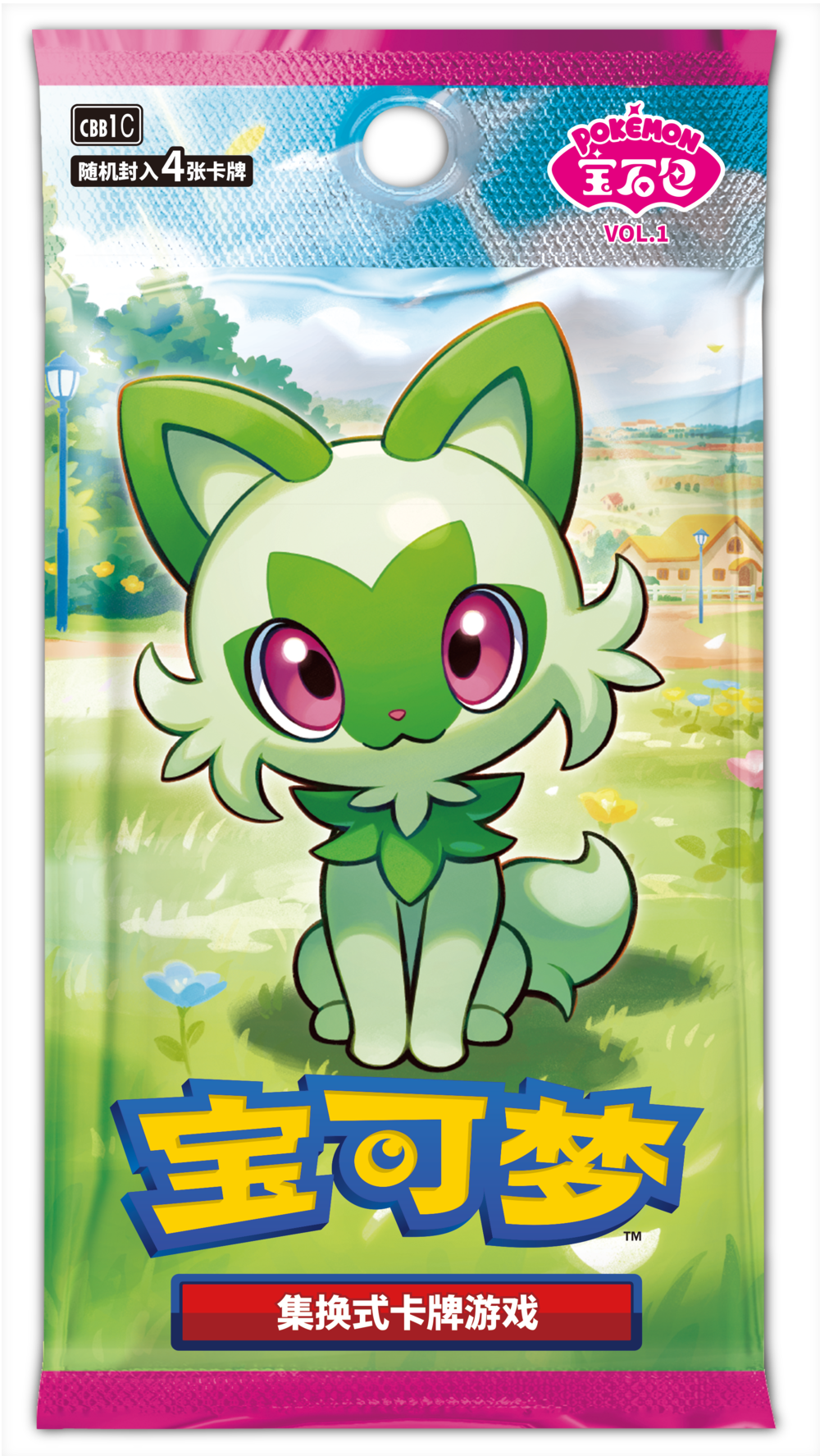 Pokemon TCG: CBB1C Gem Booster Pack (Chinese 🇨🇳)