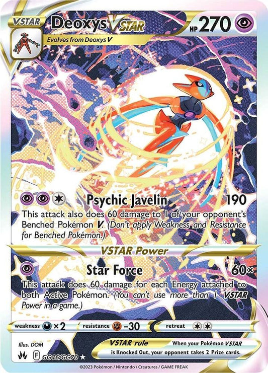 Pokemon TCG Single: Deoxys VSTAR - Crown Zenith (GG46)