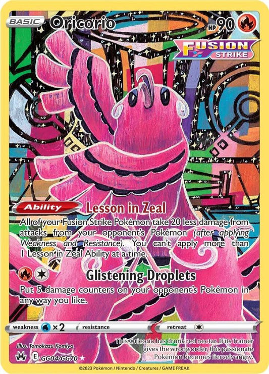 Pokemon TCG Single: Oricorio - Crown Zenith (GG04)