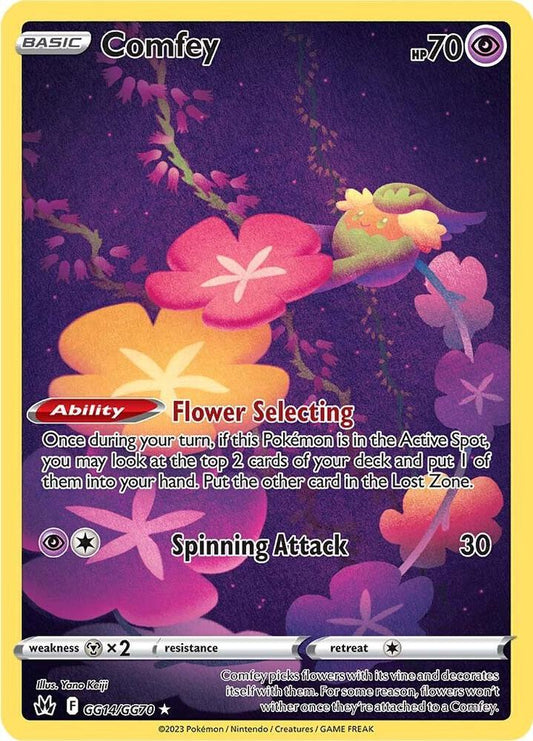Pokemon TCG: Comfey GG14/GG70 - Crown Zenith: Galarian Gallery (CRZ:GG)