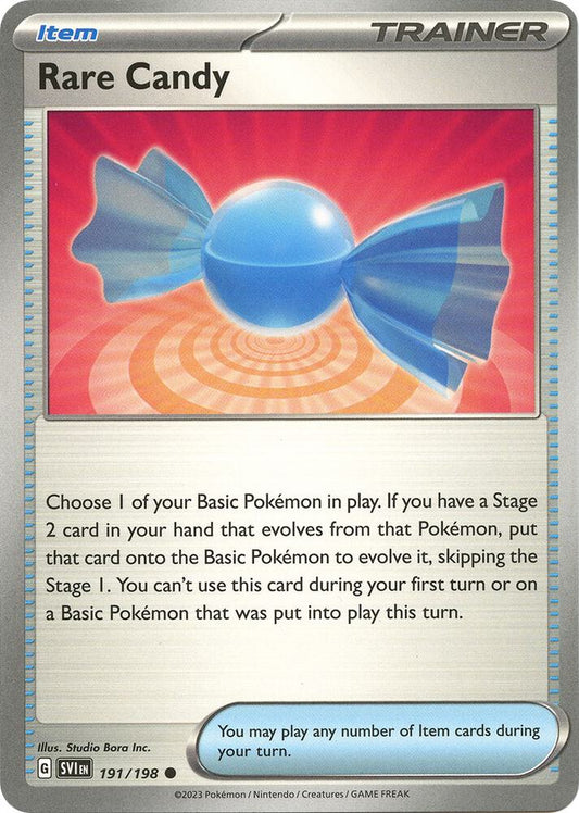 Trainer: Item - Rare Candy - 191/198 - SV01: Scarlet & Violet Base Set (SVI)