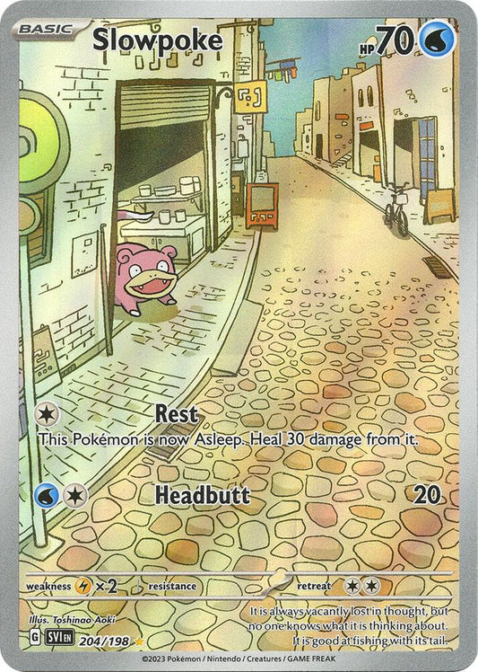 Pokemon TCG: Slowpoke - 204/198 - SV01: Scarlet & Violet Base Set (SVI)