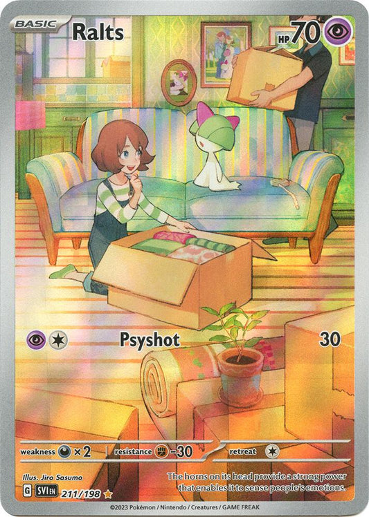Pokemon TCG: Ralts - 211/198 - SV01: Scarlet & Violet Base Set (SVI)