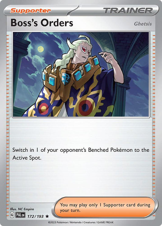 Trainer: Supporter - Boss's Orders (Ghetsis) 172/193