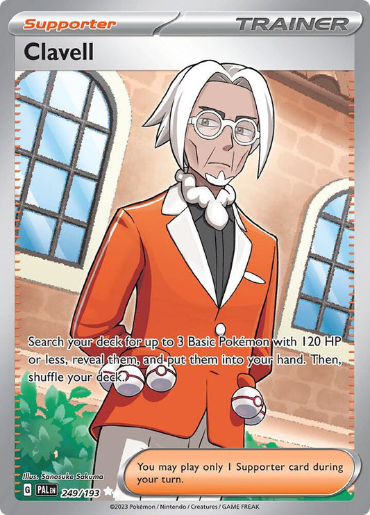 Pokemon TCG:  Clavell - 249/193 - SV02: Paldea Evolved (PAL)