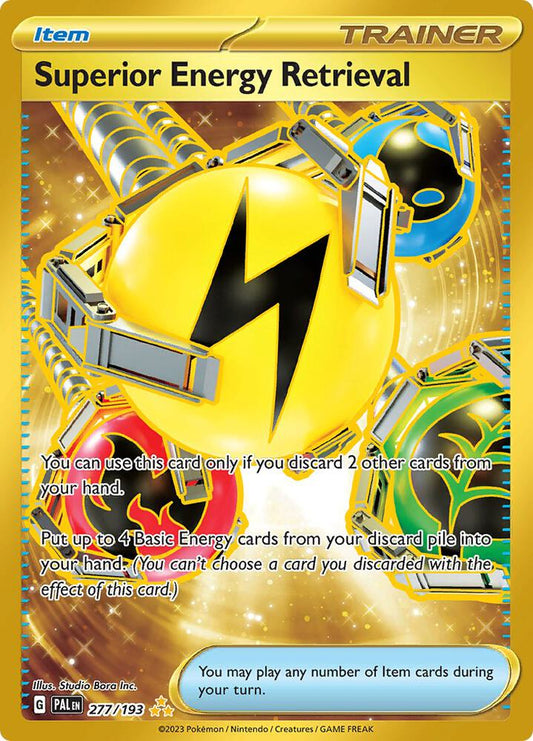 Pokemon TCG: Superior Energy Retrieval - 277/193 - SV02: Paldea Evolved (PAL)