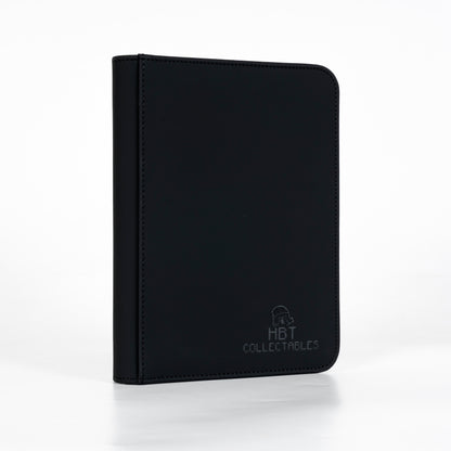 HBT Collectables: Premium 4 Pocket Binder (Black/White) - PREORDER