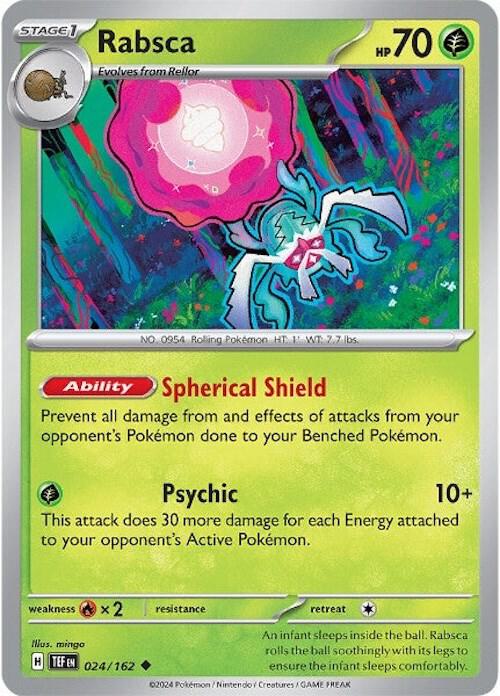 Pokemon TCG: Rabsca 024/162 - SV05: Temporal Forces (TEF)