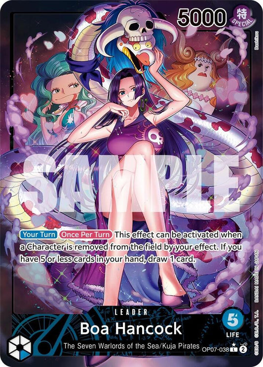 One Piece Card Game: Boa Hancock (038) (Parallel) - 500 Years in the Future (OP07)