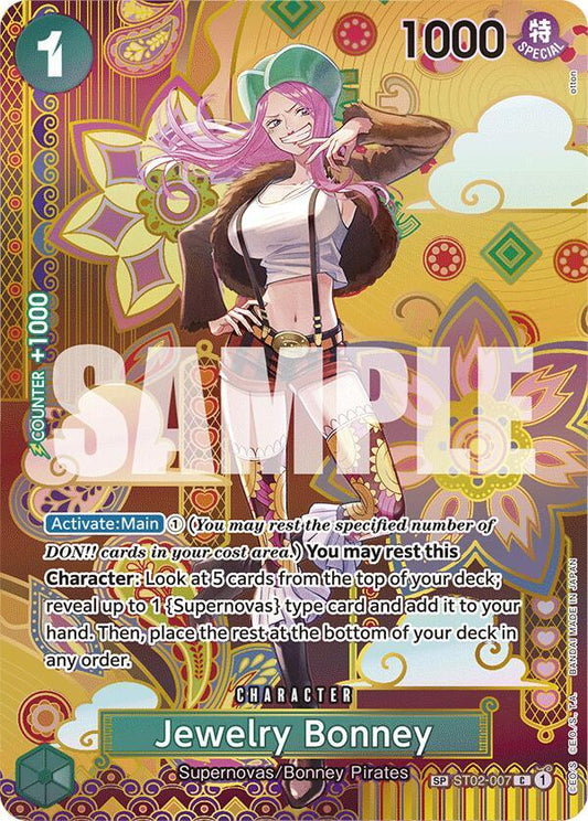 One Piece Card Game: Jewelry Bonney (SP) - Two Legends (OP08)