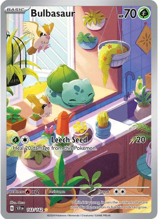 Pokemon TCG: Bulbasaur - SV07: Stellar Crown (SCR)