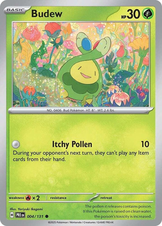 Pokemon TCG: Budew - SV: Prismatic Evolutions (PRE)