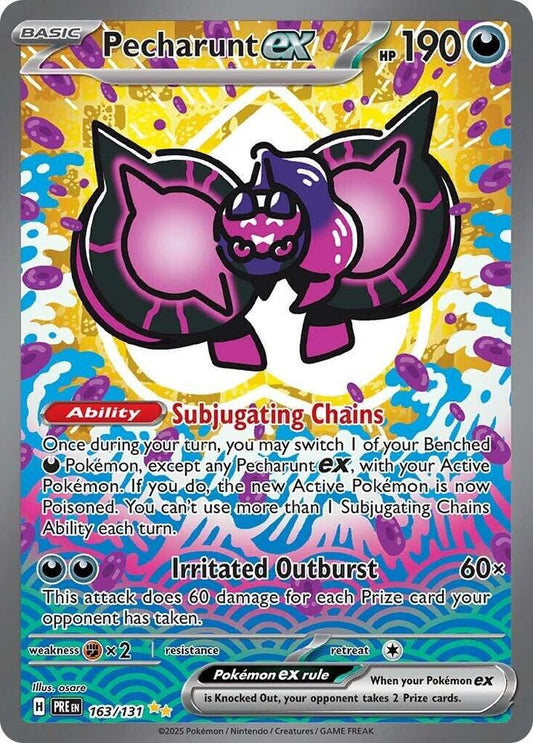 Pokemon TCG: Pecharunt ex - 163/131 SV: Prismatic Evolutions (PRE)