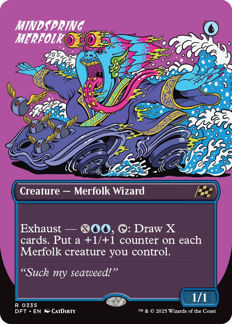 Mindspring Merfolk (Borderless)