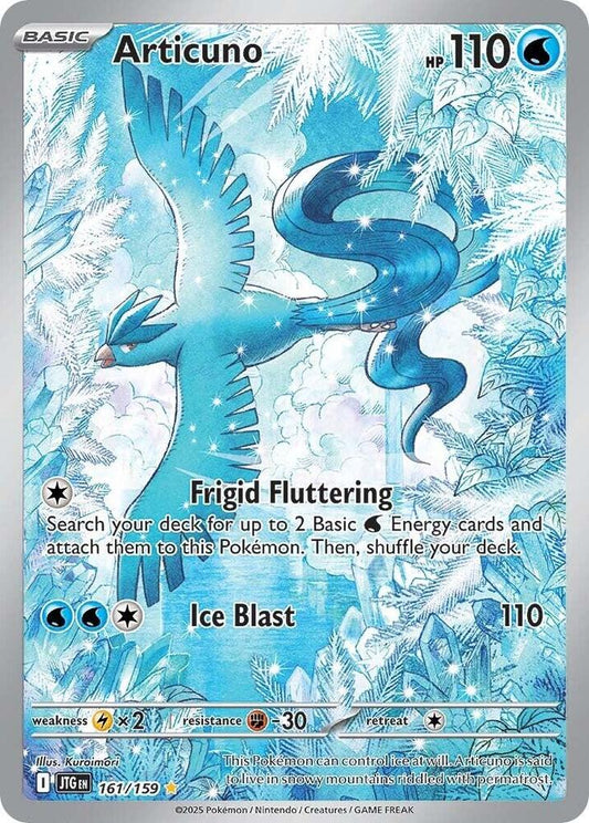 Pokemon TCG: Articuno - 161/159 - SV09: Journey Together (JTG)