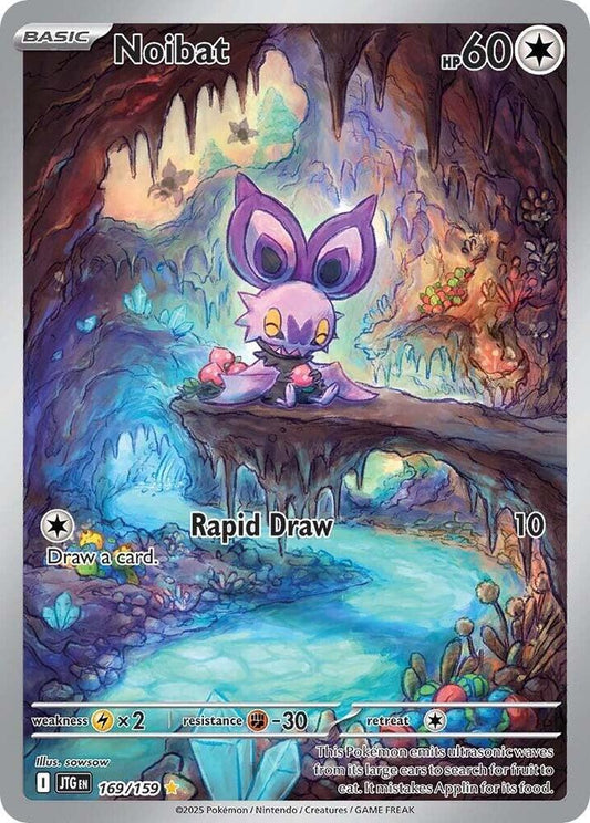 Pokemon TCG: Noibat - 169/159 - SV09: Journey Together (JTG)