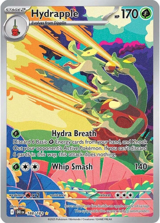 Pokemon TCG: Hydrapple - 188/182 - SV10: Destined Rivals (DRI)