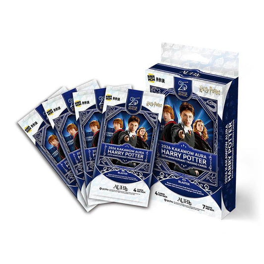 Kakawow AURA Harry Potter 25th Anniversary Trading Cards Blaster