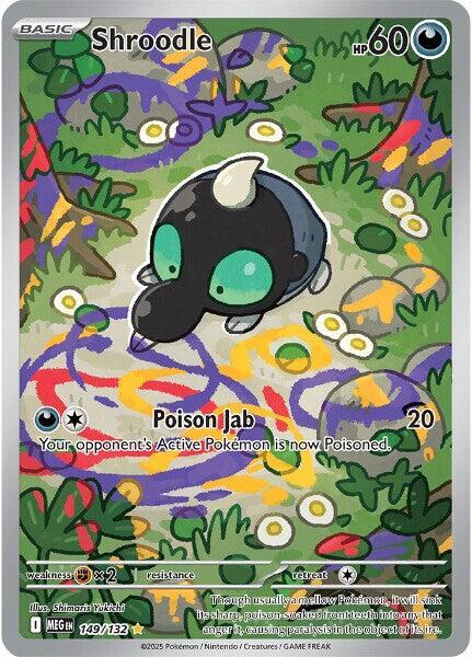Pokemon TCG Single: Shroodle - 149/132 - ME01: Mega Evolution (MEG)