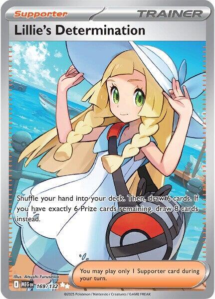 Pokemon TCG Single: Lillie's Determination - 169/132 - ME01: Mega Evolution (MEG)
