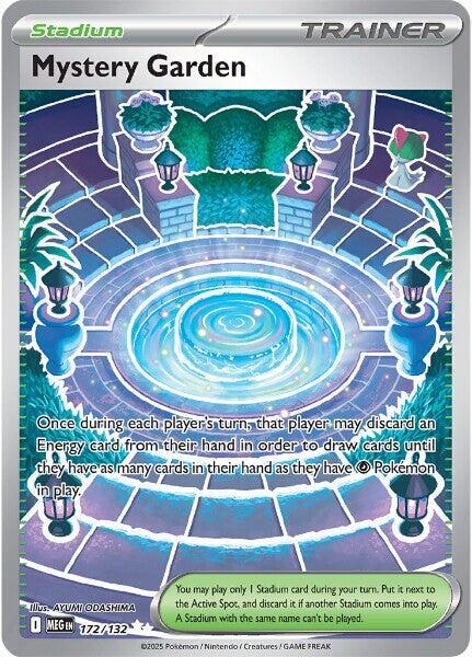 Pokemon TCG Single: Mystery Garden - 172/132 - ME01: Mega Evolution (MEG)