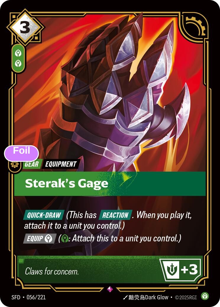 Sterak's Gage