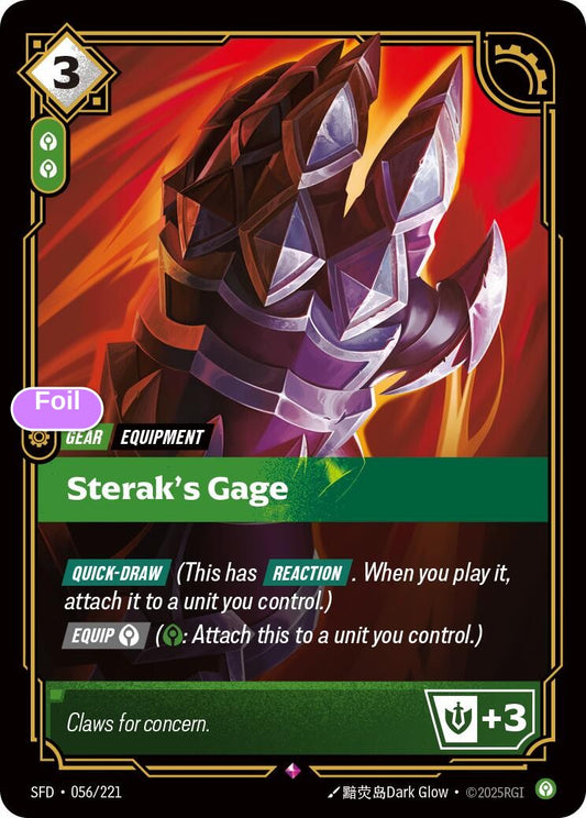 Sterak's Gage