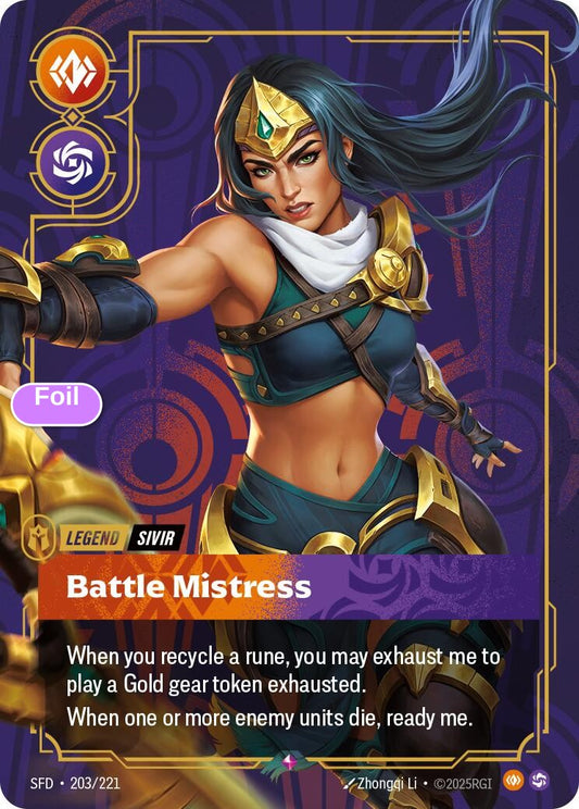 Sivir - Battle Mistress
