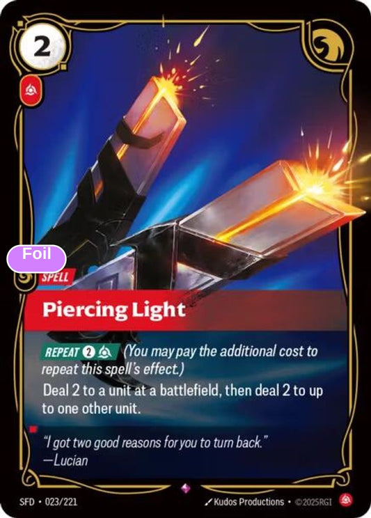Piercing Light
