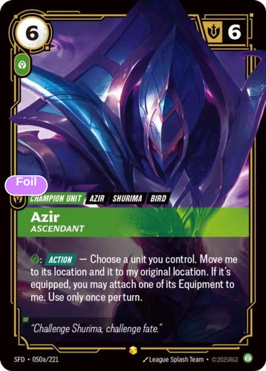 Azir - Ascendant (Alternate Art)
