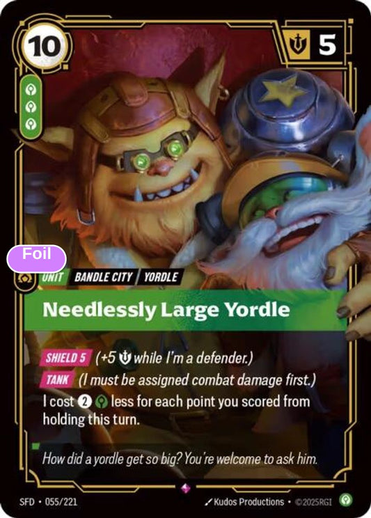 Needlessly Large Yordle