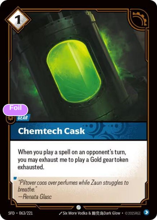 Chemtech Cask