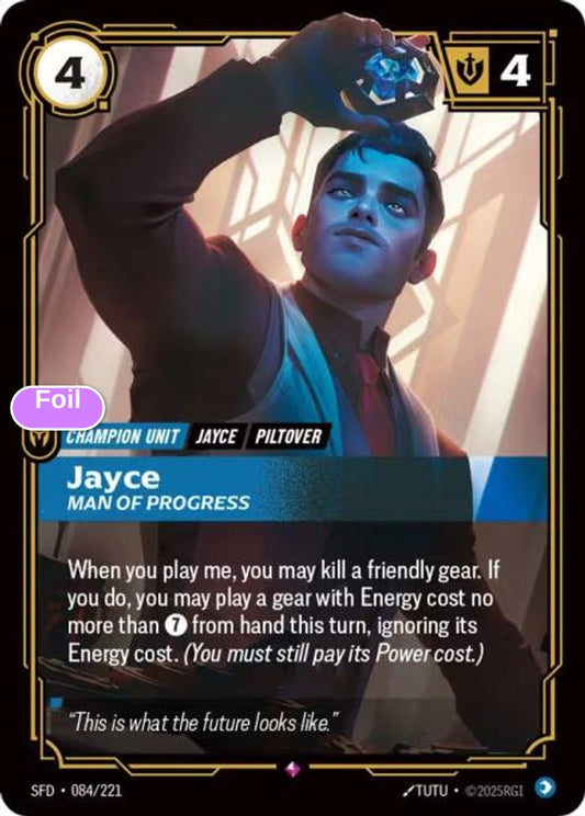 Jayce - Man of Progress