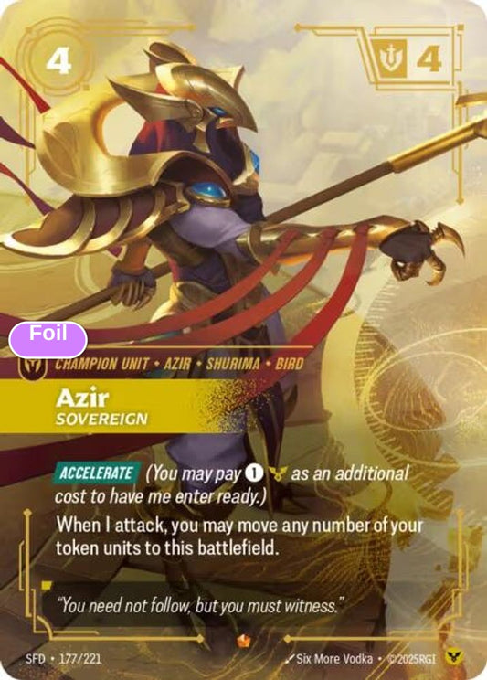 Azir - Sovereign