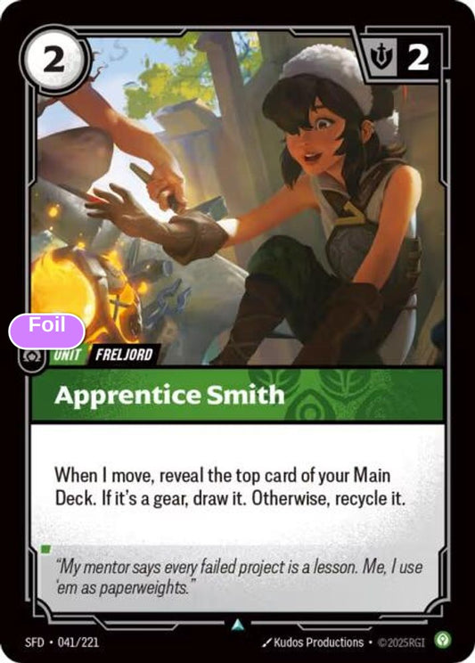 Apprentice Smith